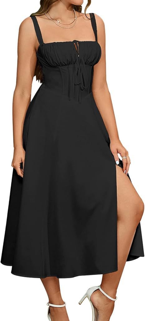The "Enchanted" Corset Midi Dress